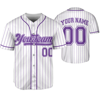 Custom Baseball Jersey - Personalized Name & Number - Team Matching Jersey