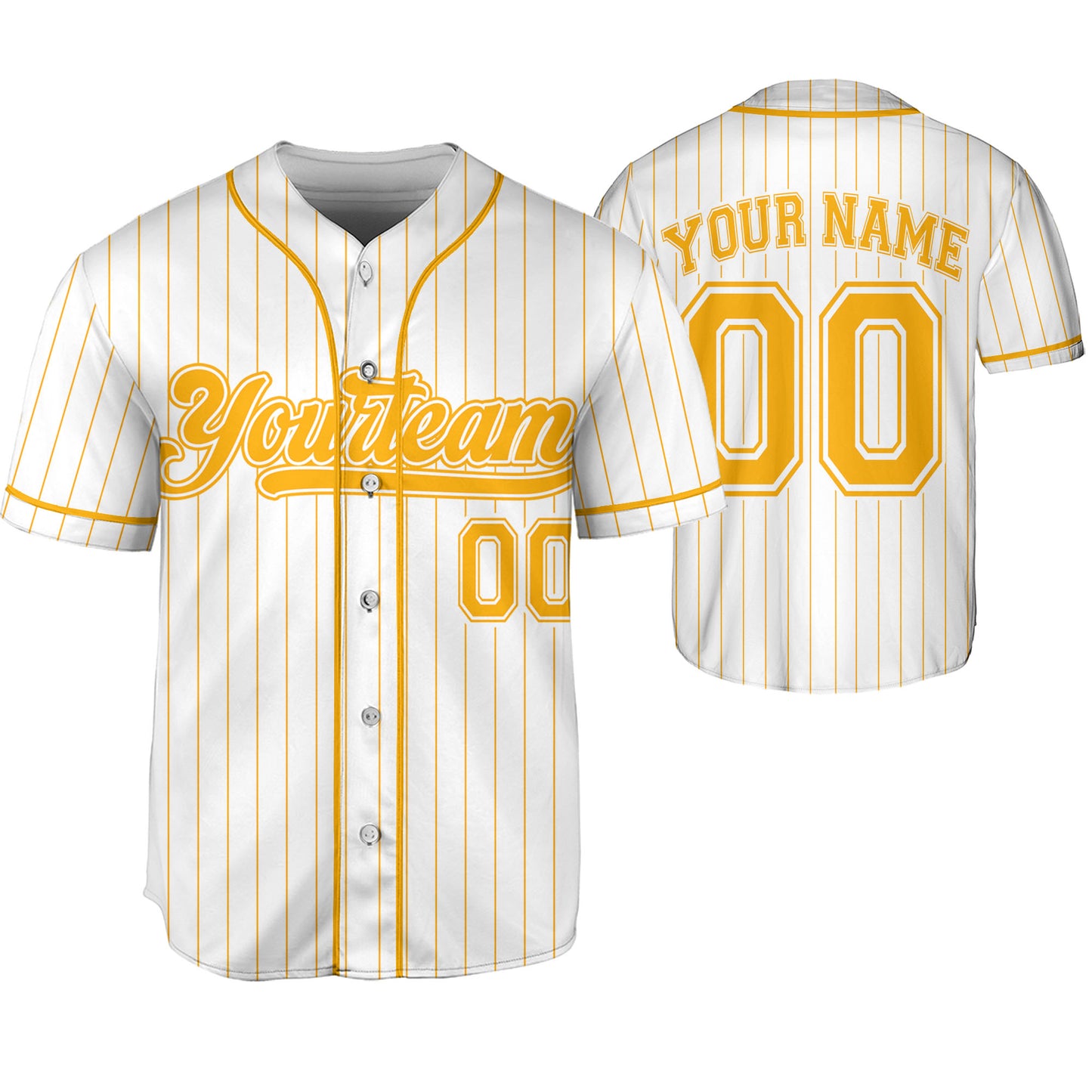 Custom Baseball Jersey - Personalized Name & Number - Team Matching Jersey